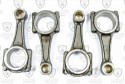 Set of 4 connecting rods