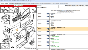 Front left door shock absorber