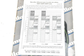 Joint de culasse epaisseur 1,48 - 4 cran