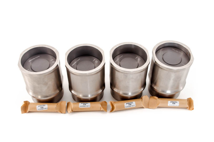 Set of 4 piston liners tu24