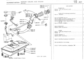 Joint caoutchouc passage tubulure
