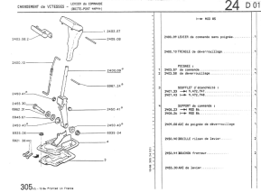 Gear lever control bracket