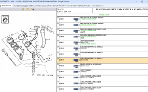 Oil vapor connection