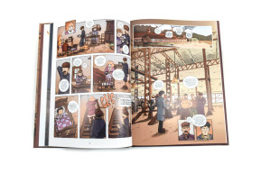 Bd de cuir et d'acier