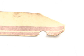 Front left fender trim strip