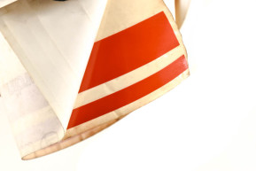 Front left fender trim strip