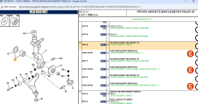 Ensemble roulement de moyeu avant