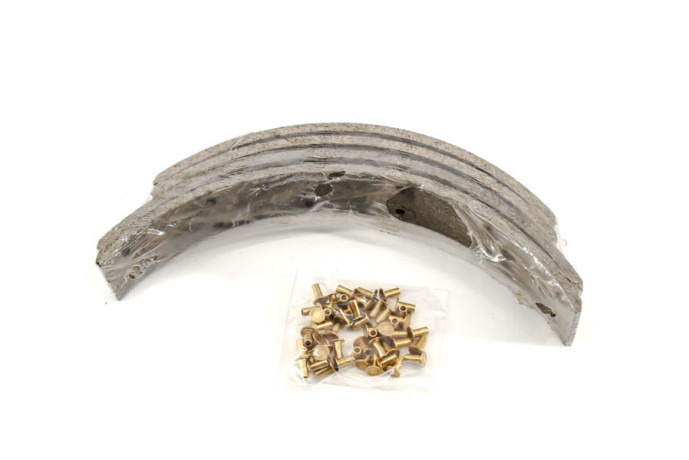 Set of 4 brake linings