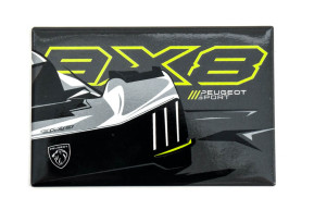 9x8 magnet with car drawing