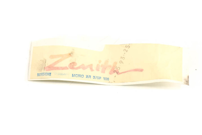 Monogramme arriere zenith