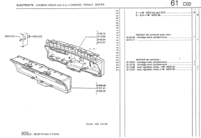 On-board combination case