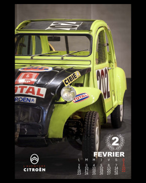2026 calendar l'aventure citroen