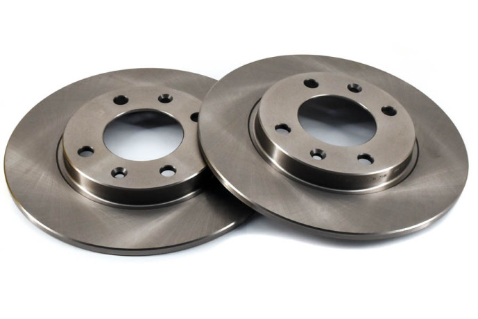 Kit 2 disques frein arriere