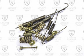 Brake shoe spring set