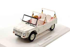 1/18 mehari sorbet rose/blanc - norev