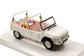 1/18 mehari sorbet rose/blanc - norev