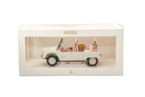 1/18 mehari sorbet rose/blanc - norev