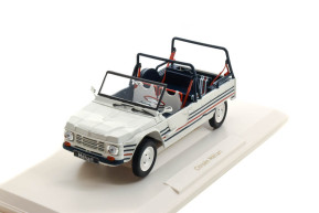 1/18 mehari blue white red - norev