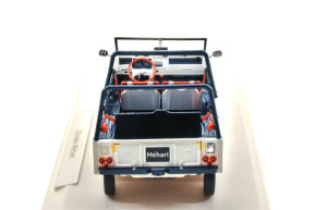 1/18 mehari blue white red - norev