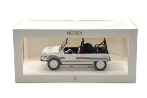 1/18 mehari blue white red - norev