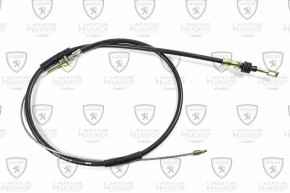 Secondary brake cable