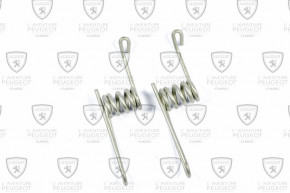 Front cover safety hook spring