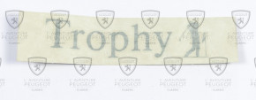 Monogramme ar vert trophy