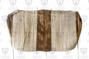Brown fabric cushion cover