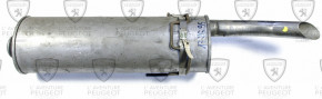 Rear silencer