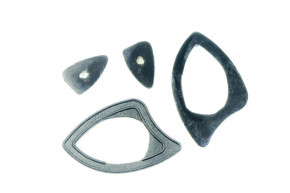 Set of 4 door handle seals