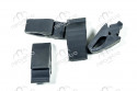 Set of 4 lower stops. front fenders