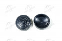 Pair of round pedal covers