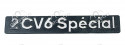 Ar 2cv6 sp trunk plastic monogram