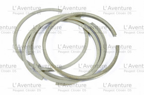 Set of 6 piston rings