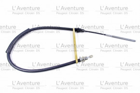 Left hand brake cable