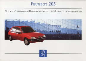 User manual 205 1995