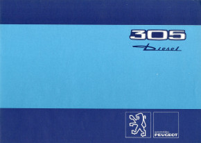 Particularités 305 diesel 1980