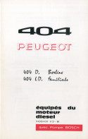 404 d/ld berline/familiale moteur diesel