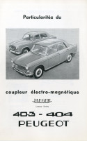 404 coupleur éloctro-magnétique 1966