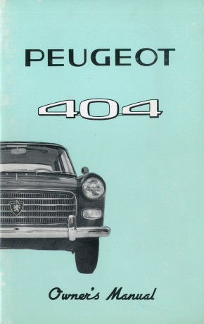 404 service manual 1962