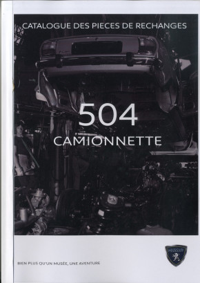 Spare parts catalog 504 truck.
