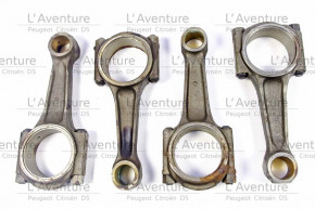 Set of 4 connecting rods xn
