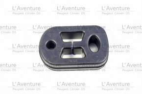 Exhaust rubber strap