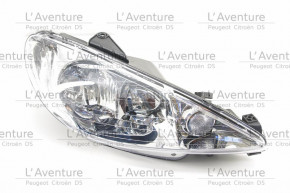 Left headlight