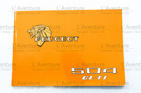 User manual 504 gl-ti 1978