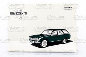 Notice utilisation 504 break 1973