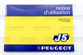 J5 notice d'utilisation 1983