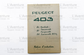 403 bl/b5/b8 service manual 1963
