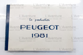 Production peugeot 1981