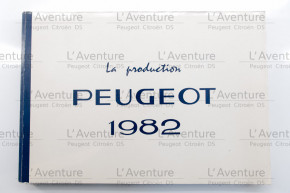 Production peugeot 1982